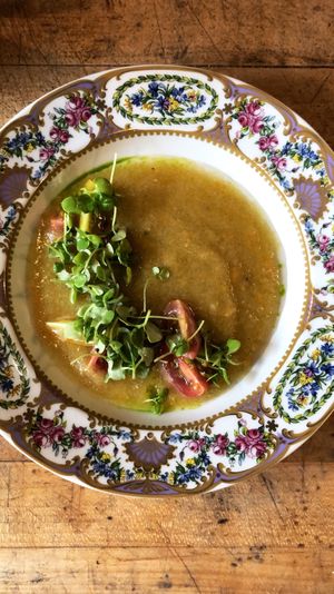 Summer Soup  at Local Vegan in Seattle