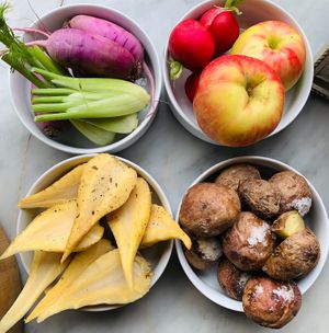 From the farms  at Local Vegan in Seattle