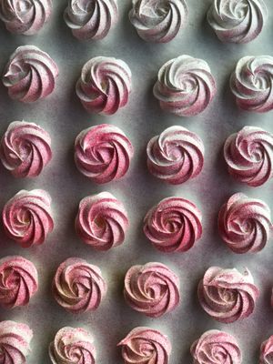 Aquafaba Meringue  at Local Vegan in Seattle