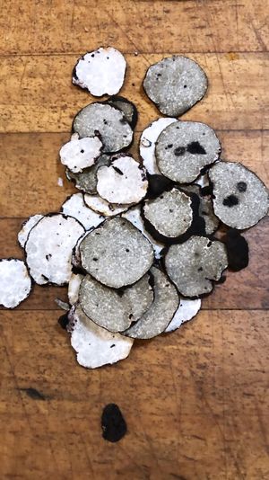 Douglas fir truffles  at Local Vegan in Seattle