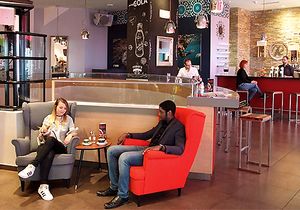 Inside at Rosenberger in Vienna