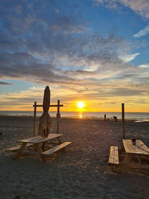 Tolle Location at Beachclub Copacabana in The Hague