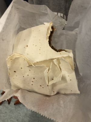 Wrap   at Happy Vegans in Clifton