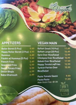   at Happy Vegans in Clifton