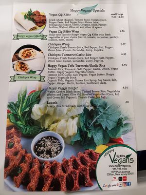 Clifton nj at Happy Vegans in Clifton