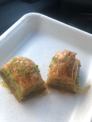 Baklava- FANTASTIC at Happy Vegans in Clifton