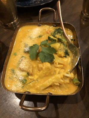 Coconut curry   at Sula in Vancouver