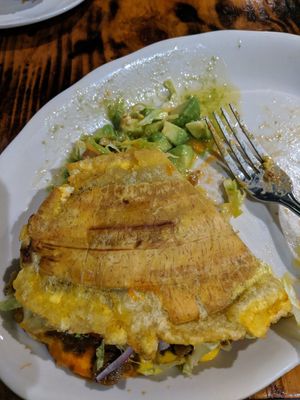 When you get here, make sure to order this dish! Oh it is stupendous! at Icelso in Lawrence