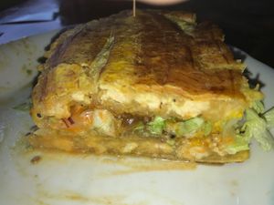 Interior of Patacon Sandwich at Icelso in Lawrence