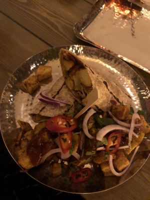 “Chip butty" at Mowgli in Cardiff