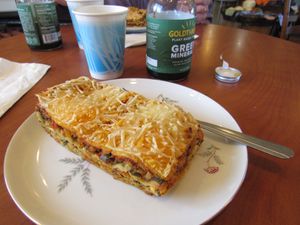 Vegan Lasagna at Wild Grocery & Cafe in Manzanita