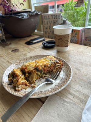 Vegan lasagna   at Wild Grocery & Cafe in Manzanita