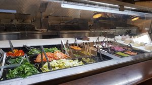 Choice of toppings and sauces at Cheese Curds in Oromocto