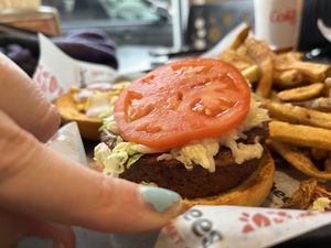 She thicc  at Cheese Curds in Oromocto