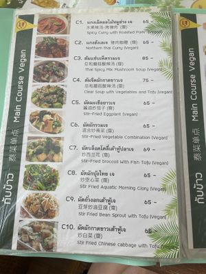   at V. Napaphud Vegetarian Food in Chiang Mai