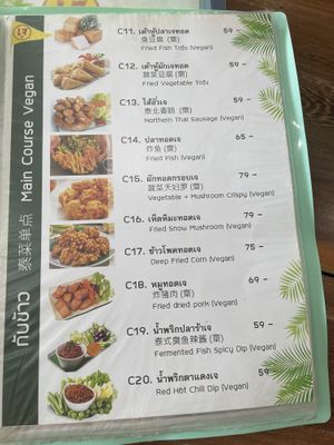   at V. Napaphud Vegetarian Food in Chiang Mai