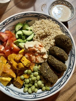 Falafel bowl   at Ngon Vegan Restaurant in Tam Coc