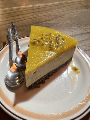 Cheesecake   at Ngon Vegan Restaurant in Tam Coc