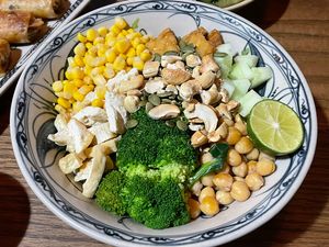 Protein bowl  at Ngon Vegan Restaurant in Tam Coc