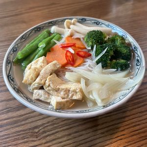 Sopa  at Ngon Vegan Restaurant in Tam Coc