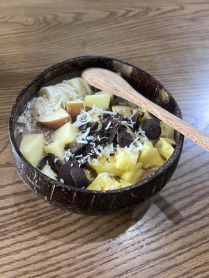 Chocolate bowl  at Ngon Vegan Restaurant in Tam Coc