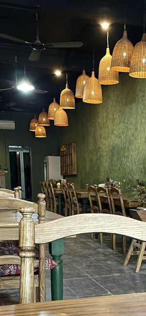 …so relaxing 😎...  at Ngon Vegan Restaurant in Tam Coc