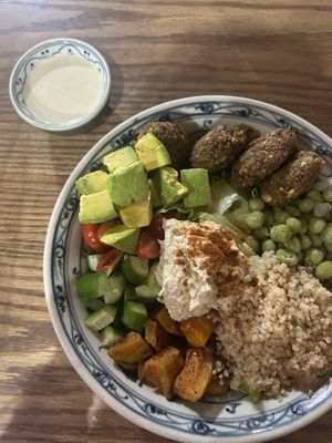 Buddha bowl  at Ngon Vegan Restaurant in Tam Coc