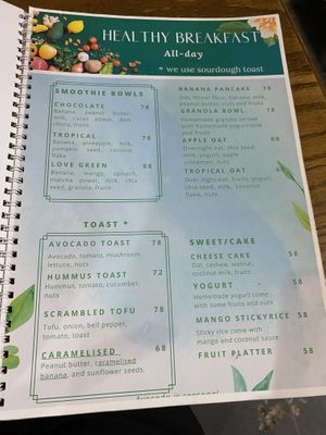 Menu as of Jan 2024 (2)  at Ngon Vegan Restaurant in Tam Coc