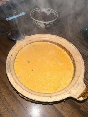 Chickpea Coconut Curryy  at Ngon Vegan Restaurant in Tam Coc