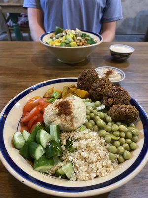 Falafel bowl  at Ngon Vegan Restaurant in Tam Coc