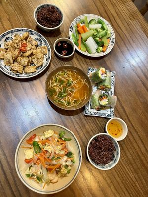 Set menu 2  at Ngon Vegan Restaurant in Tam Coc