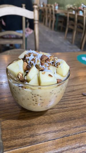 Apple Overnight Oats  at Ngon Vegan Restaurant in Tam Coc