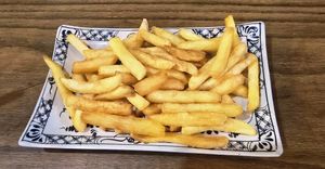 French fries at Ngon Vegan Restaurant in Tam Coc