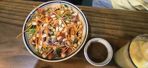 Rainbow salad at Ngon Vegan Restaurant in Tam Coc