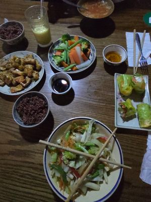 Set 2 at Ngon Vegan Restaurant in Tam Coc