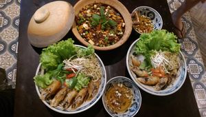 Vegan Vietnamese cuisine at Ngon Vegan Restaurant in Tam Coc