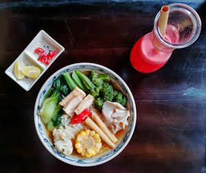 Noodle Soup (Pho) at Ngon Vegan Restaurant in Tam Coc