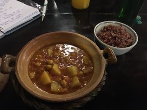 Chickpea Curry  at Ngon Vegan Restaurant in Tam Coc