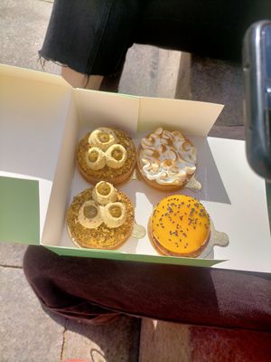 2 with pistachio and one with mango and coconut mousse! Crazy! at La Pépite - Place Daviel in Marseille