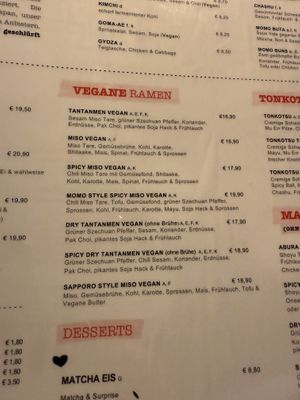   at Momo Ramen in Hamburg