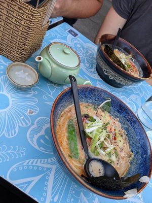 Vegan TanTanMen at Ume no Hana in Hamburg