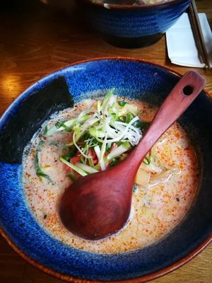 Vegan Tantanmen at Ume no Hana in Hamburg