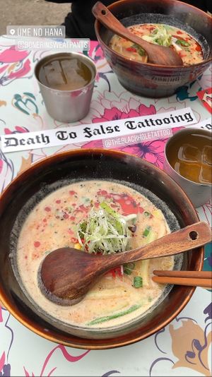 Vegan tantanmen Ramen at Ume no Hana in Hamburg