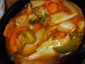 Sweet and sour Ch*cken at Thaikhun in Aberdeen