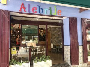 The restaurant  at Alebrije in Valencia