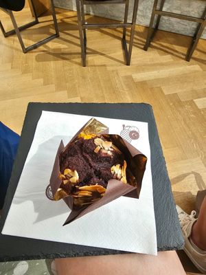 Vegan muffin! at Gelateria Cremilla in Rome