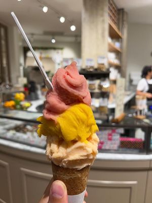 Anguria / mango / melon  at Gelateria Cremilla in Rome