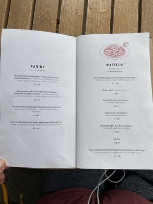 Menu at Nord Coast Coffee - Eppendorfer in Hamburg