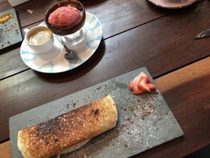 Pancake and Affogato at Motche Resto in Recife