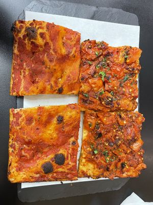 Very spicy on the right sidee  at Romana in Rome